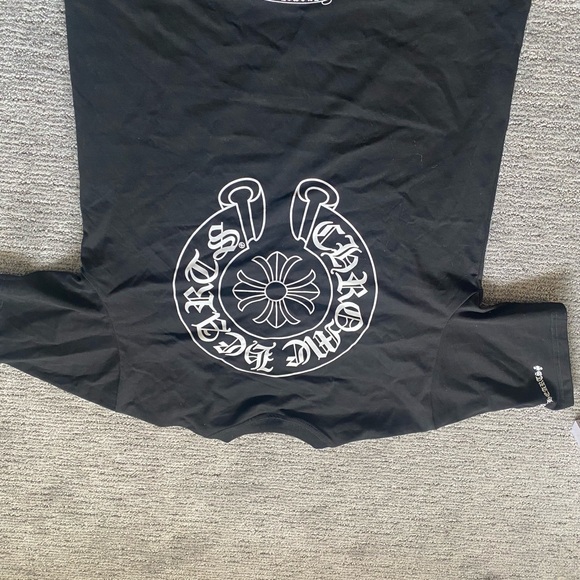 Chrome Hearts Black Tee with Graphic Pocket - Picture 3 of 4